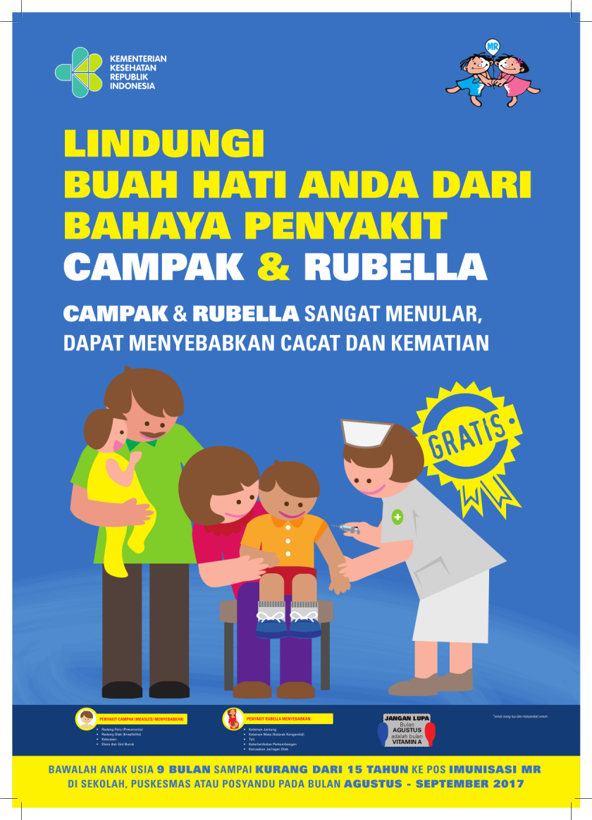 Kampanye Imunisasi MR (Campak & Rubella) – PUSKESMAS 
